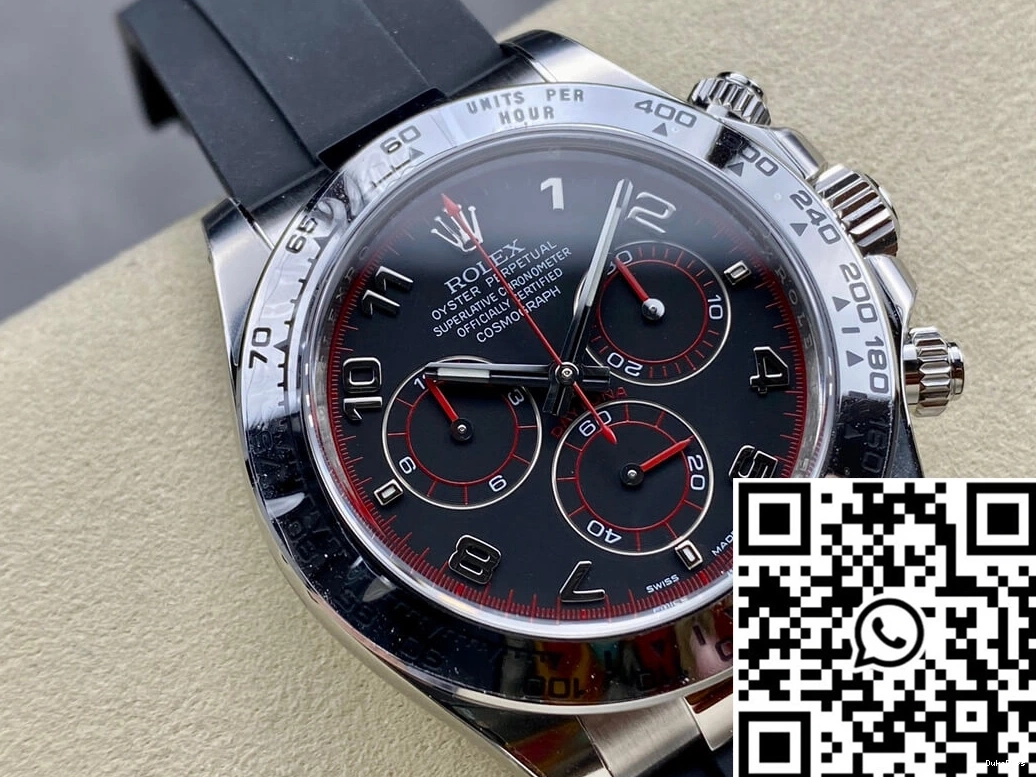 Daytona 116509 Cosmograph Rolex Factory Clean Black Dial 0323